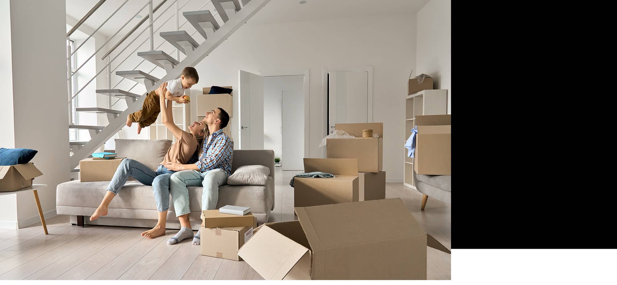 Déménagement dans maison d’architecte